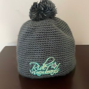 Snowboarding hat